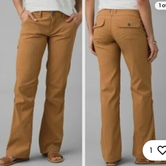 Prana Halle NWT Convertible Straight Leg Pants - Picture 1 of 16